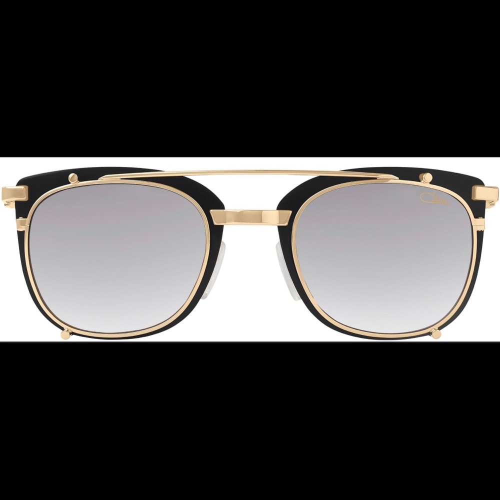 Cazal-9077 Women’s Sunglasses-001-Blk/Gold-50/22